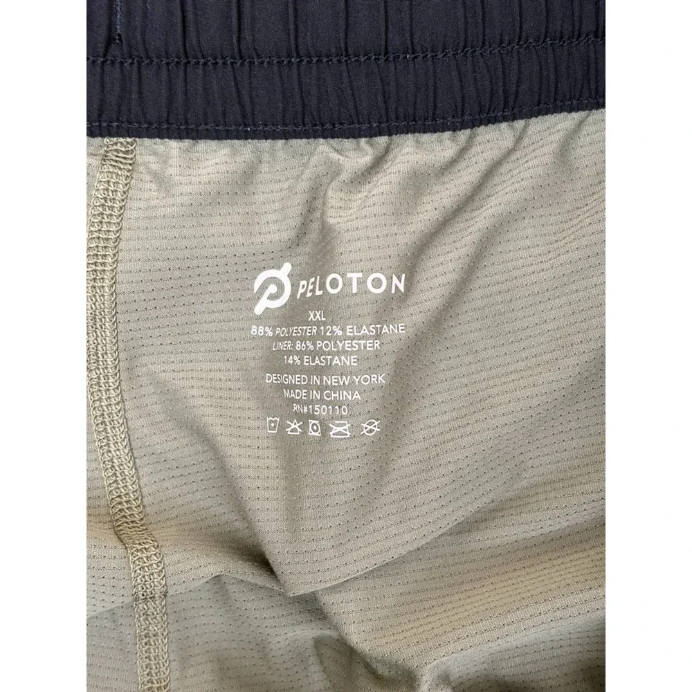Peloton Shorts Mens Black Athletic Running Training 8
